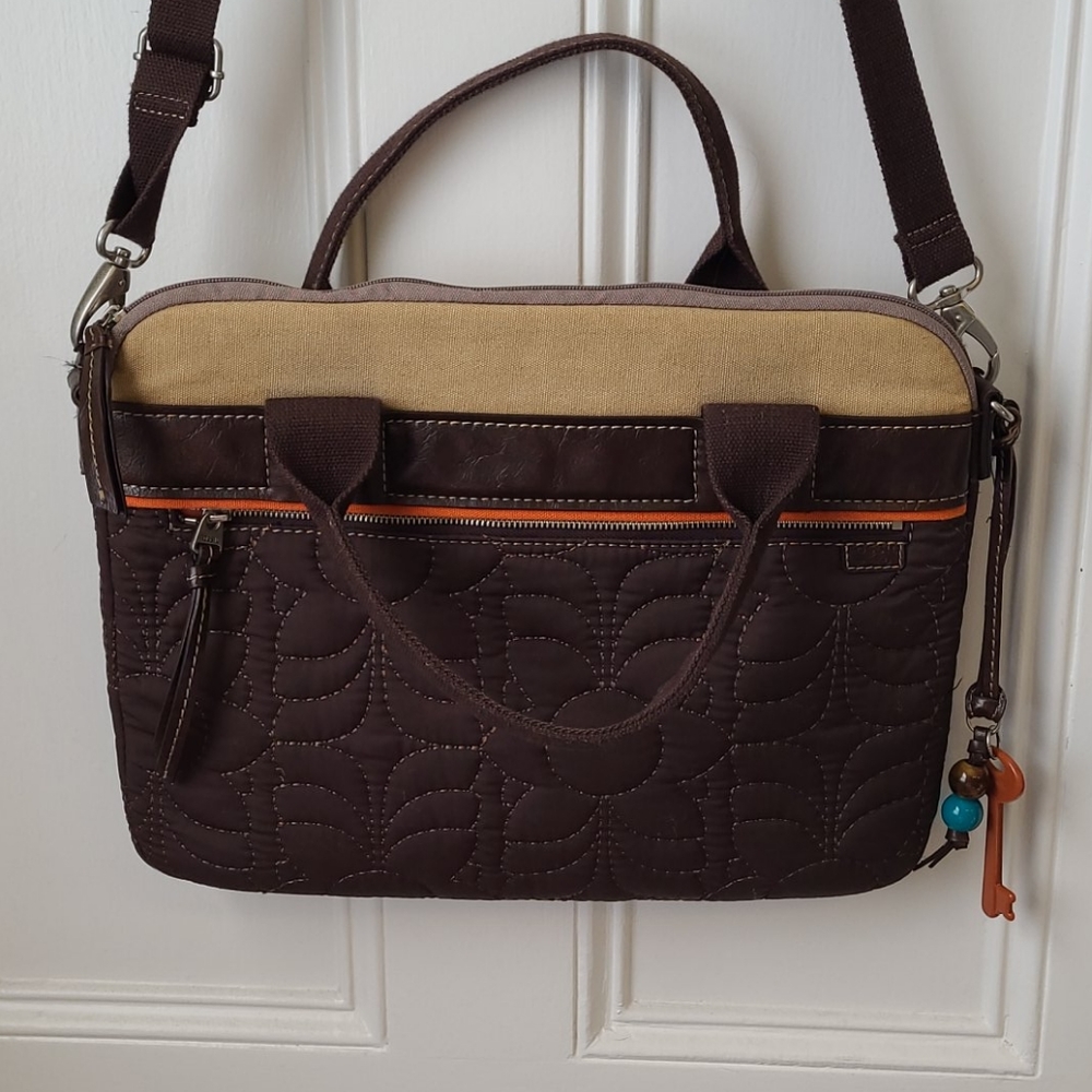 Fossil laptop bag